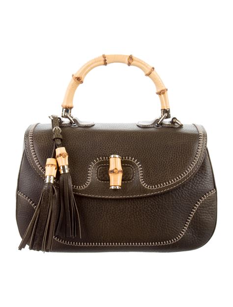 gucci new bamboo large top handle bag|gucci bamboo bag 2022.